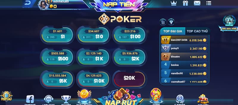 Poker Sum Vip